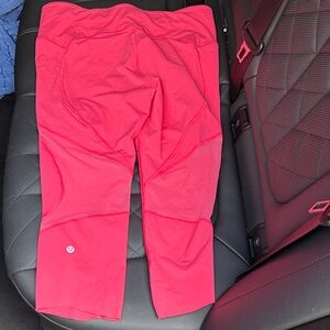 lululemon athletica Red Leggings